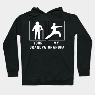 karate your grandpa my grandpa tee for your grandson granddaughter Hoodie